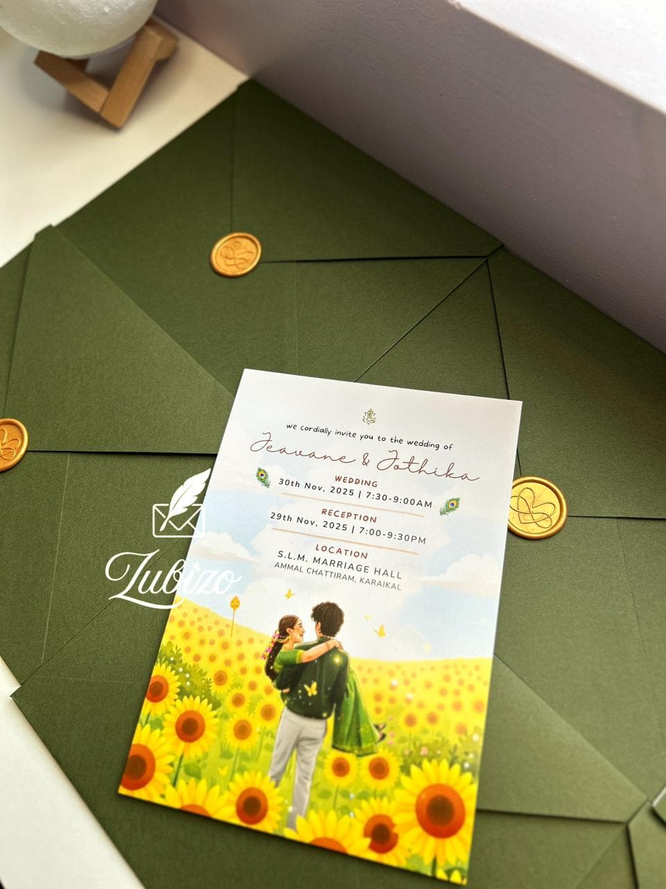 Sunflower Bliss Invite