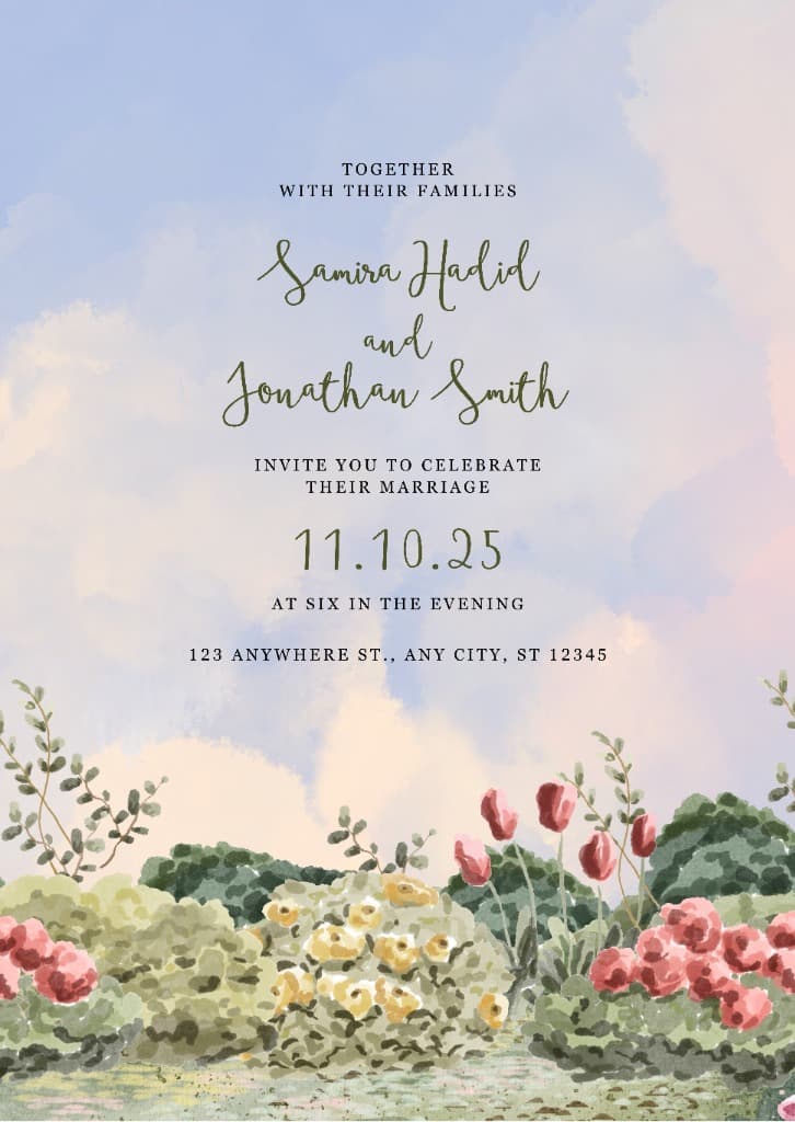 Dreamy Floral Garden