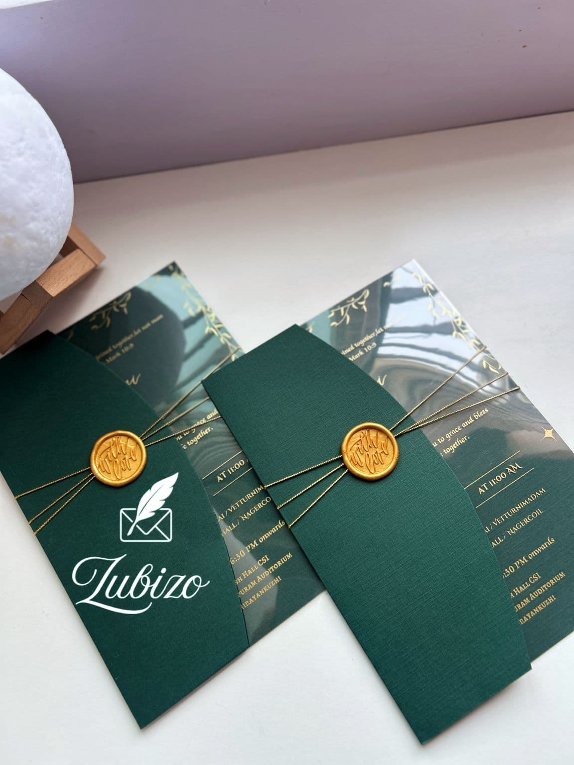Emerald Acrylic Luxe