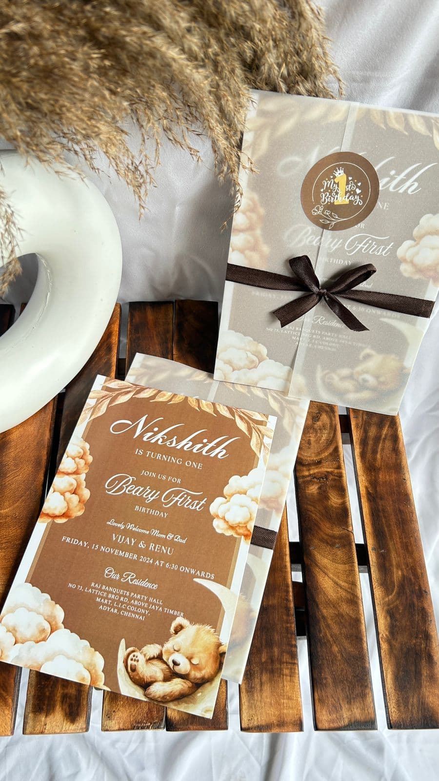First Birthday Invitation